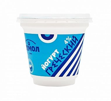 Йогурт "Греческий" жирностью 4% - 0,25 кг