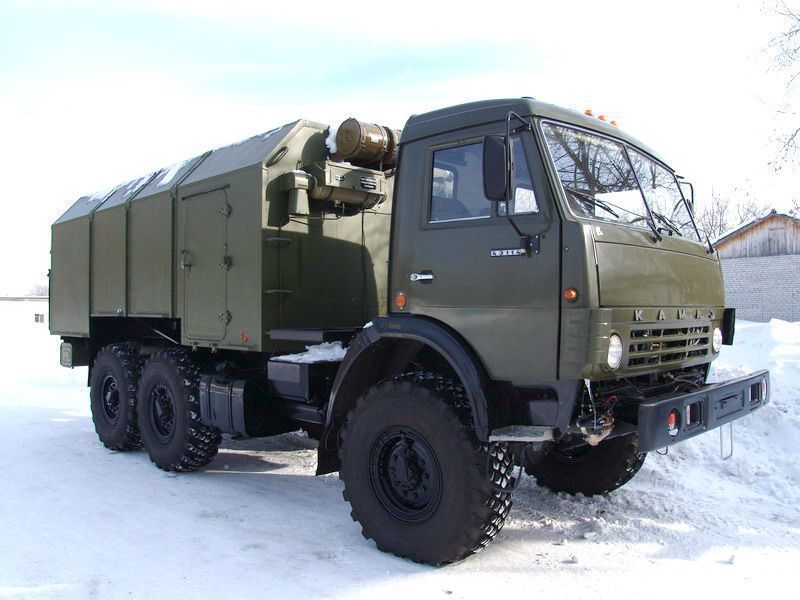 Кабельно-жилая машина (КЖМ И-17) на шасси КАМАЗ-5350