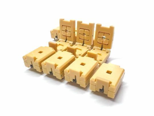 Контактные устройства для безвыводных корпусов типа LCC, QFN