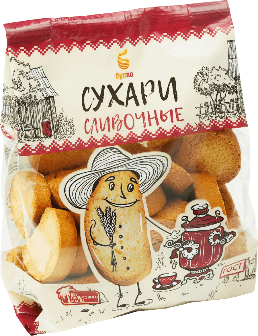 Сухари сливочные