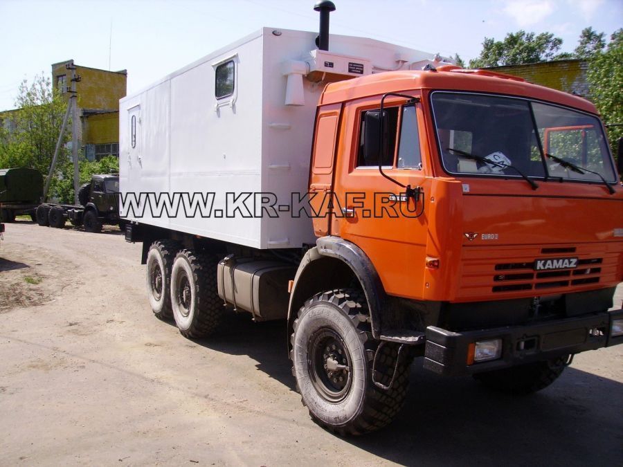 Автомобиль-мастерская модели 574216 на шасси КАМАЗ-5350-D5