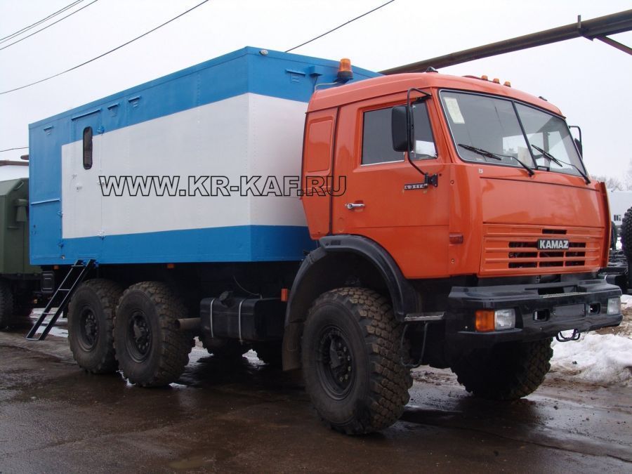Автомобиль-фургон модели 574214 на шасси КАМАЗ-5350-D5