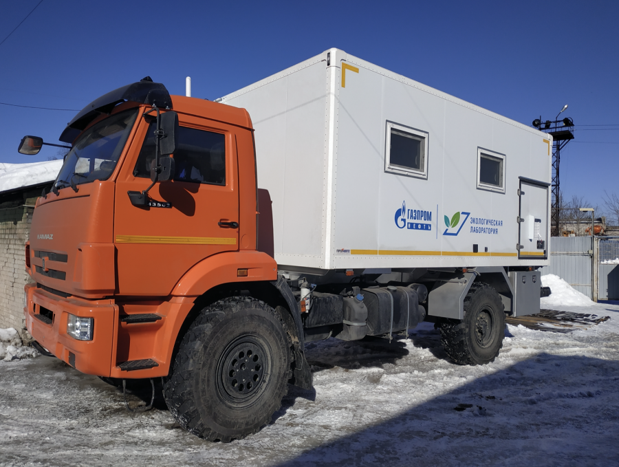 Автомобиль-лаборатория (грузопассажирская) ГПА модели 574213 на шасси КАМАЗ-43502-D5