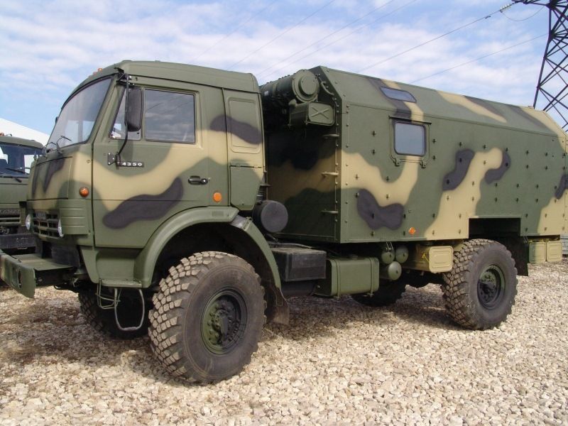 Автомобиль грузопассажирский ГПА-4350 на шасси КАМАЗ-4350