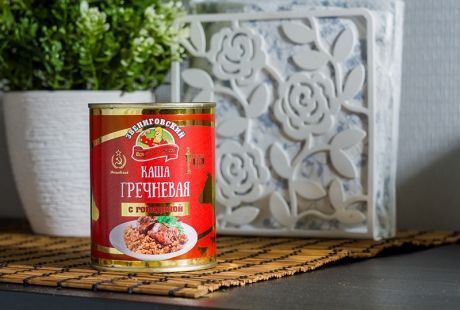 Каша гречневая с говядиной