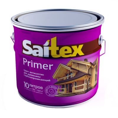 ГРУНТ-АНТИСЕПТИК ДЛЯ ДРЕВЕСИНЫ "SAITEX" PRIMER