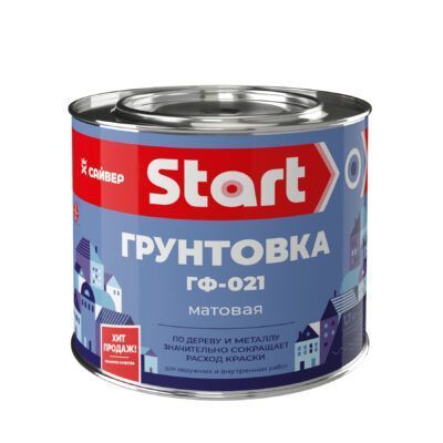ГРУНТОВКА ПО ДЕРЕВУ И МЕТАЛЛУ ГФ-021 "START"
