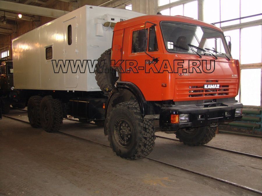 Автомобиль-фургон модели 574230 на шасси КАМАЗ-43118-50, 43118-А5, 43118-RR, 43118-RS