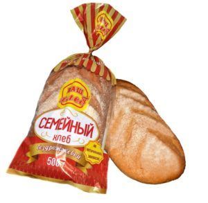 Хлеб семейный бездрожжевой, 600 гр
