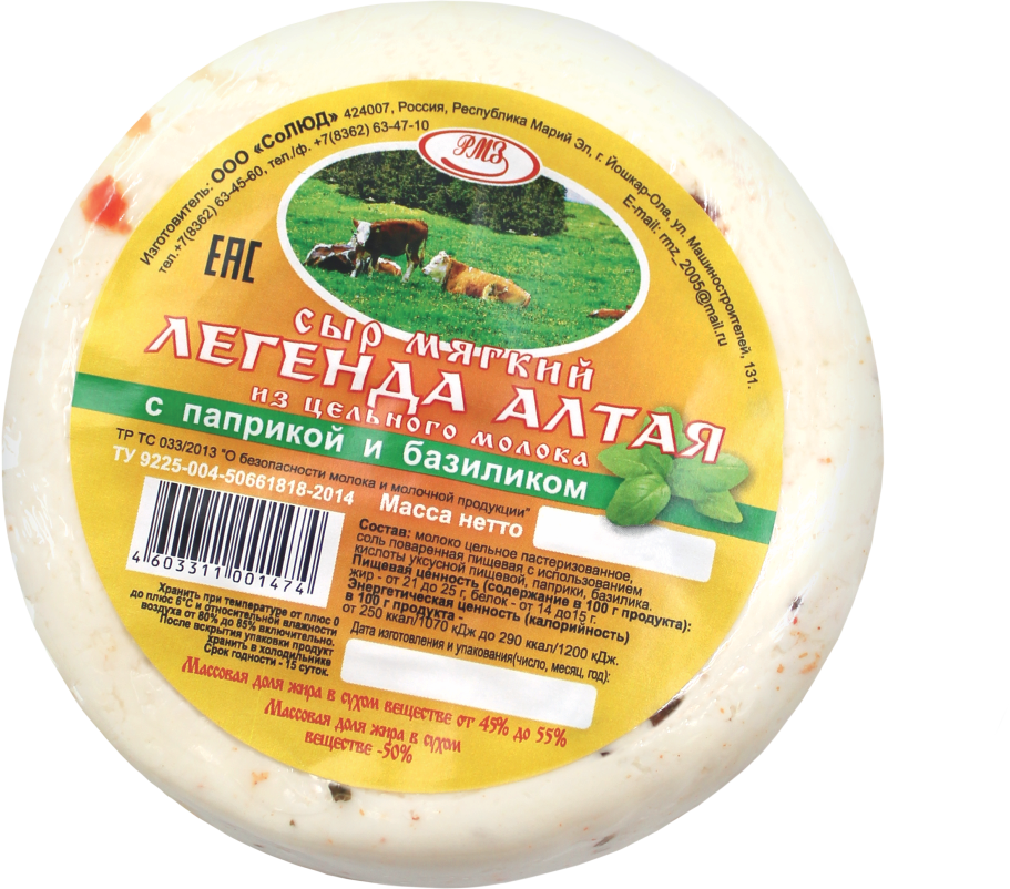 СЫР "ЛЕГЕНДА АЛТАЯ"
